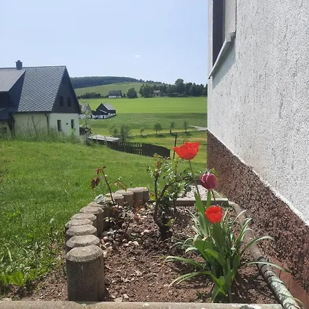 Ferienwohnung Wiesenblick In Seiffen Exterior foto