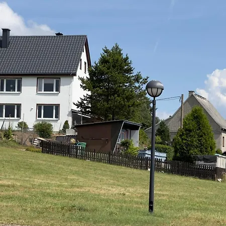 Ferienwohnung Wiesenblick In Seiffen Exterior foto